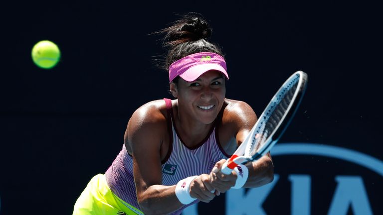 Heather Watson: Defending champion beaten in Mexico