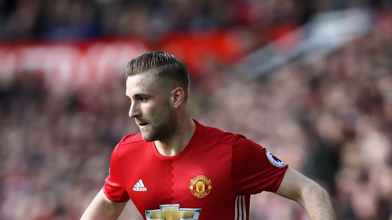 Luke Shaw has not had too many first team opportunities this season