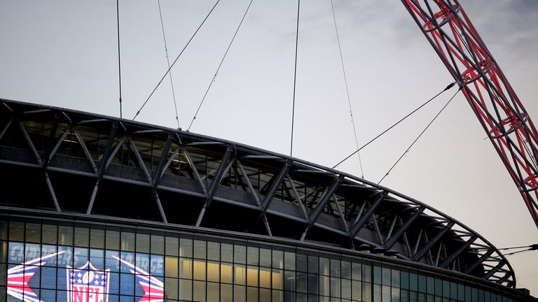 LONDON, ENGLAND - NOVEMBER 09:  A general view of the stadium prior to kickoff during the NFL week 10 match between the Jackson Jaguars and the Dallas Cowb