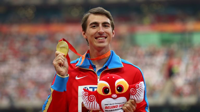 Sergey Shubenkov is free to defend his world 110 metres hurdles title in London this summer