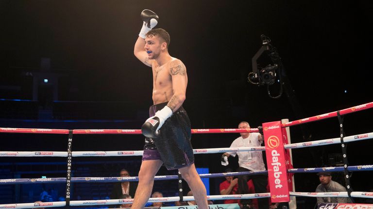 Matchroom Boxing 15 April 2017 Glasgow Hydro
ALLY BLACK V MARK WESTON  BLACK WIN 