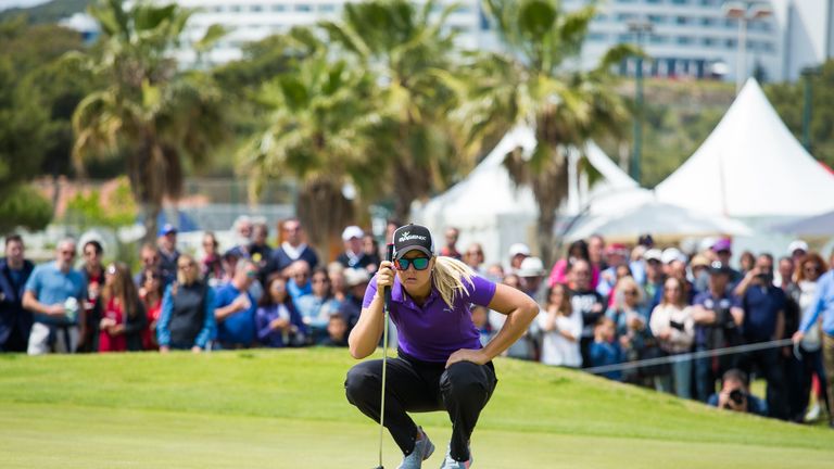 Anna Nordqvist was not happy with her putting on the final day