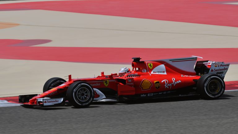 .Antonio Giovinazzi (ITA) Ferrari SF70-H at Formula One Testing, Day One, Bahrain International Circuit, Sakhir, Bahrain