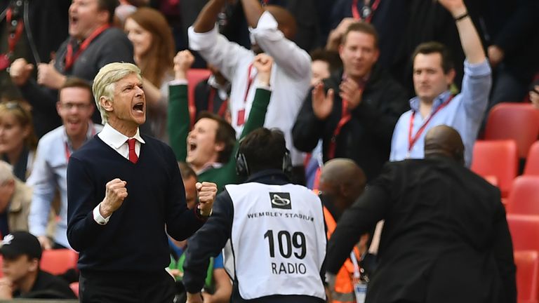 Arsene Wenger has won the FA Cup six times with Arsenal