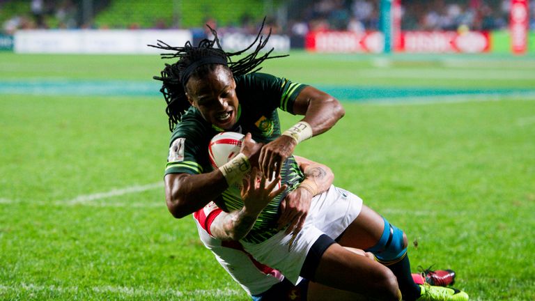 Celil Afrika edged South Africa to victory on day one