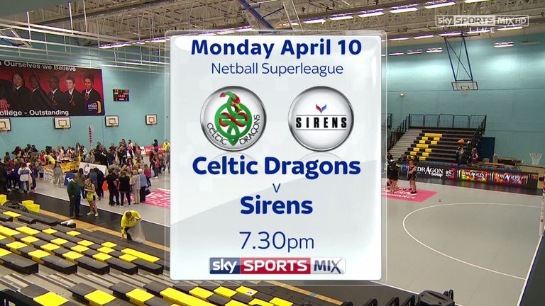 Celtic Dragons v Sirens