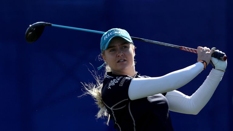 Charley Hull is in the mix at the ANA Inspiration once again