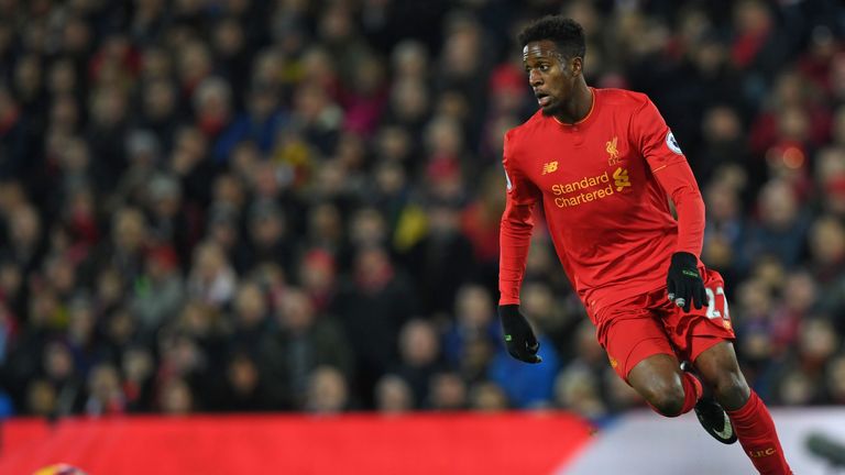 Liverpool's Belgian striker Divock Origi