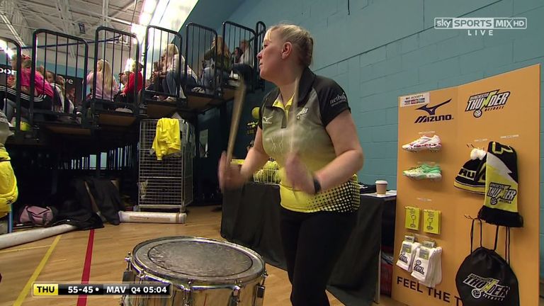 Drums at Manchester Thunder