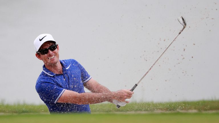 SHENZHEN, CHINA - APRIL 23:  Dylan Frittelli of South Africa in action during the final round of the Shenzhen International at Genzon Golf Club on April 23