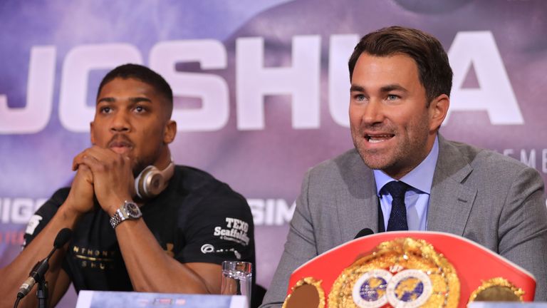 Eddie Hearn, Anthony Joshua