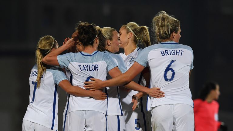 England Women were unable to capitalise on Taylor's opener