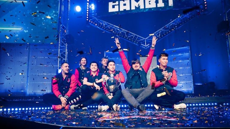 Gambit’s first noticeable rise to form was the shock victory at DreamHack Winter 2016 (credit DreamHack/Adela Sznajder)