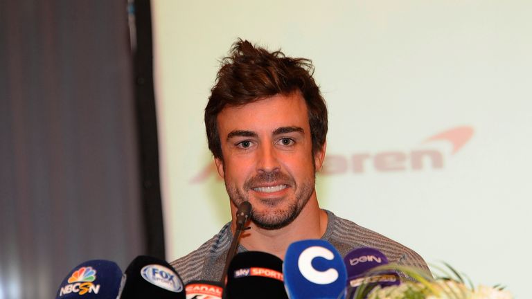 Fernando Alonso Bahrain press conference