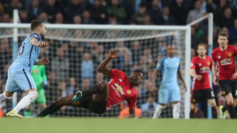 Tim Fosu-Mensah came on with four minutes left at the Etihad