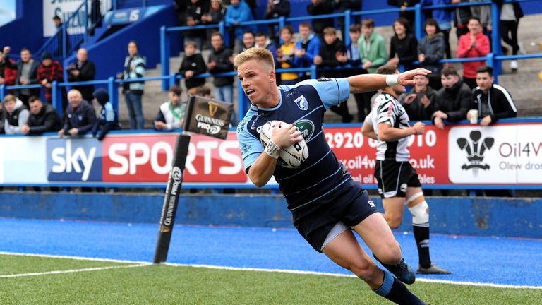 Gareth Anscombe had a good night for Cardiff