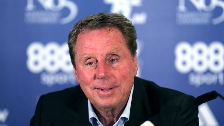 Newly appointed Birmingham City manager Harry Redknapp during a press conference at St Andrews