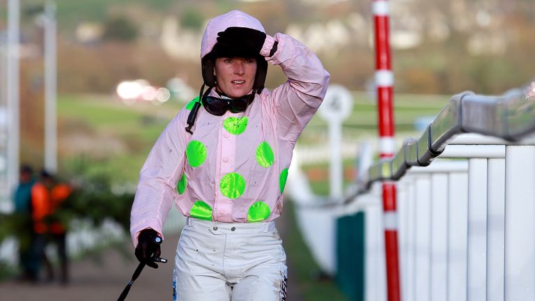 Katie Walsh: Taken to hospital after Aintree fall