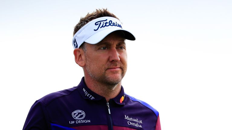 PALM BEACH GARDENS, FL - FEBRUARY 24:  Ian Poulter of England looks on during the second round of The Honda Classic at PGA National Resort and Spa on Febru