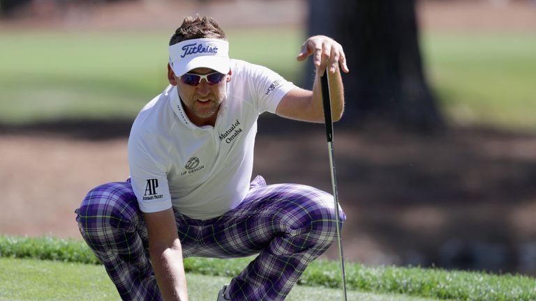Ian Poulter is just three off the lead in his quest to retain his PGA Tour card