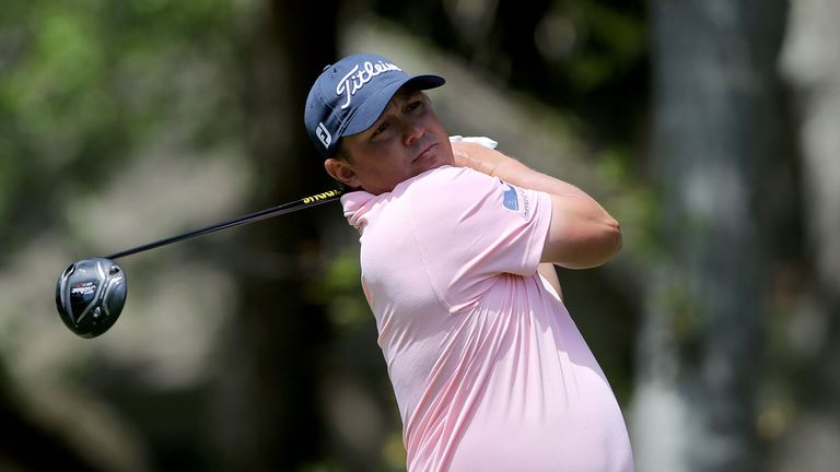 Jason Dufner during the final round of the 2017 RBC Heritage at Harbour Town Golf Links