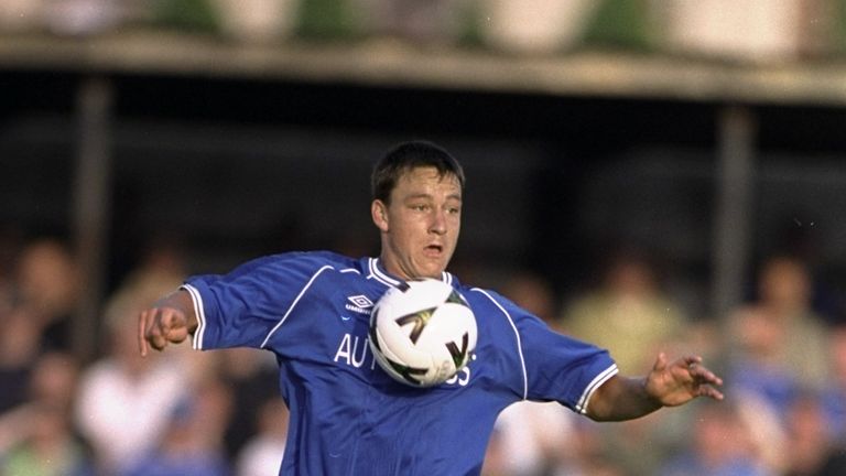 28 Jul 1999:  John Terry of Chelsea in action during a Pre-Season Friendly against Omagh played in Omagh, Northern Ireland.  \ Mandatory Credit: Michael Co