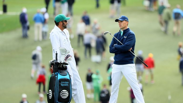 Jordan Spieth found more trouble at Augusta with a quadruple bogey nine for the second  successive year