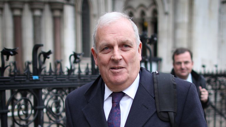 LONDON, ENGLAND - JANUARY 09:  Former Sun newspaper editor Kelvin Mackenzie leaves the High Court after giving evidence to the Leveson Inquiry on January 9