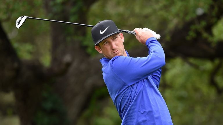 Kevin Chappell during the third round of the Valero Texas Open at TPC San Antonio