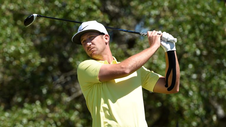 Kevin Chappell during the final round of the Valero Texas Open at TPC San Antonio AT&T Oaks