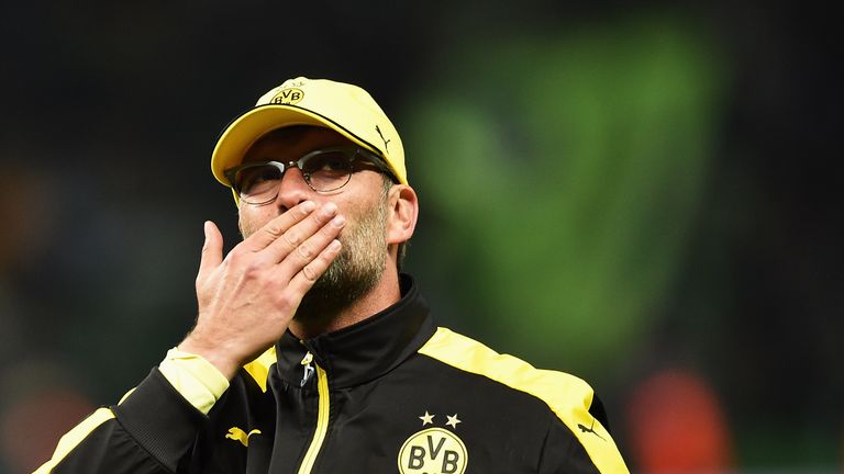 Jurgen Klopp, when manager of Borussia Dortmund in 2015