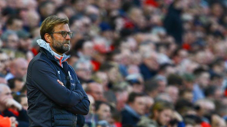 Jurgen Klopp was frustrated with his side's defeat to Crystal Palace and believes Liverpool should have had a penalty