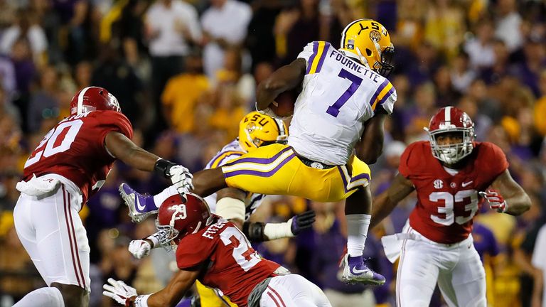 Leonard Fournette is destined for Jacksonville, according to Richard's mock draft