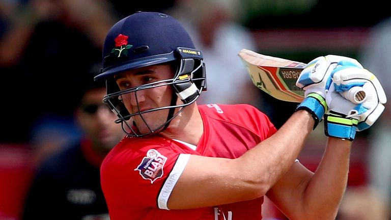 Liam Livingstone in full flow