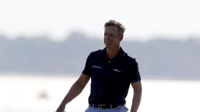 Luke Donald finished runner-up at Harbour Town for the fifth time