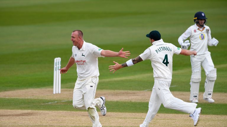 Luke Fletcher made important contributions with the bat and ball as Nottinghamshire closed in on victory over Durham