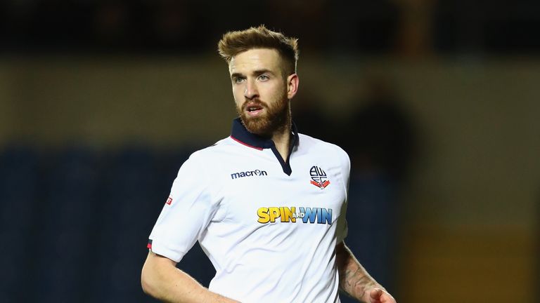 OXFORD, ENGLAND - MARCH 21:  Mark Beevers of Bolton during the Sky Bet League One match between Oxford United and Bolton Wanderers at the Kassam Stadium on