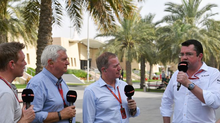 Sky F1 pundits speak to Eric Boullier