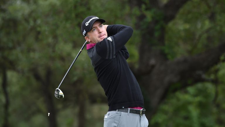 Martin Laird during the third round of the Valero Texas Open at TPC San Antonio 