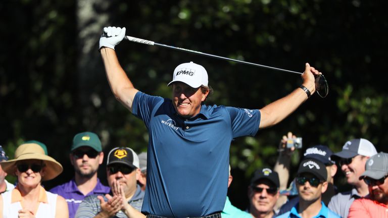 Phil Mickelson is targeting a fourth Masters crown