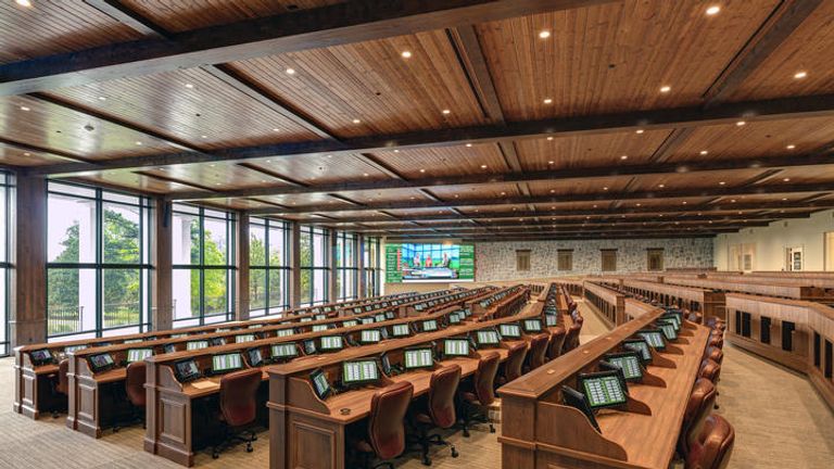 The new media centre at Augusta National is simply outstanding