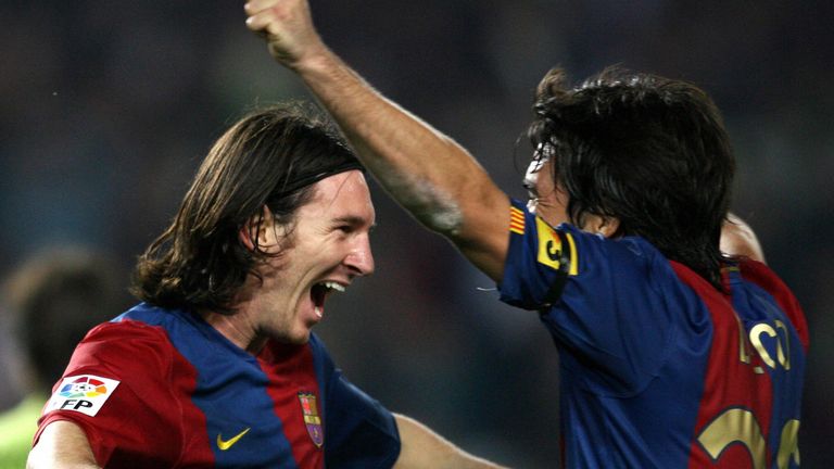 Deco (right) called Messi's goal 'the most beatiful he has ever seen'