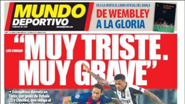 "Very sad, very serious"