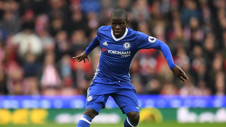 N'Golo Kante has won the PFA Players' Player of the Year award