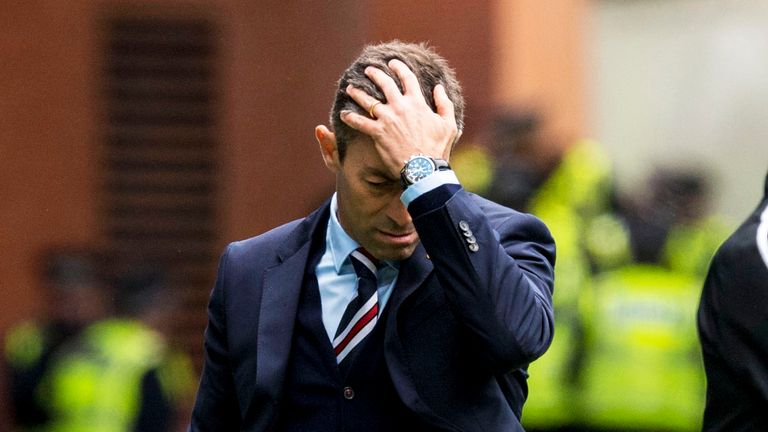 Rangers manager Pedro Caixinha accepts blame for Celtic defeat