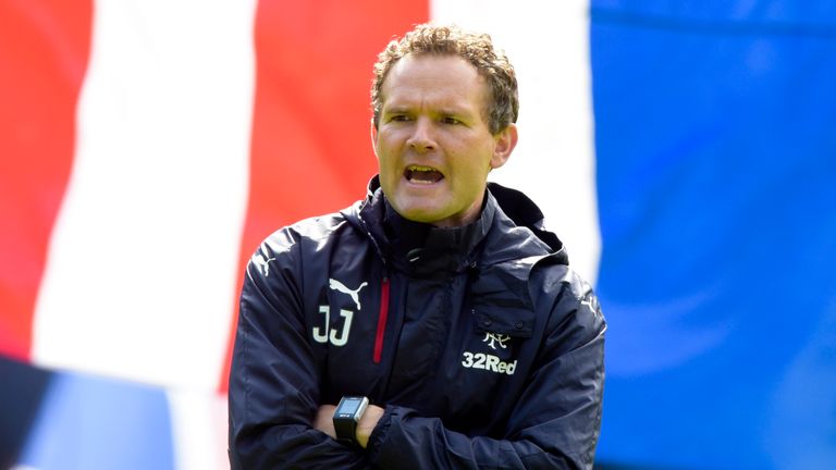 Rangers coach Jonatan Johansson