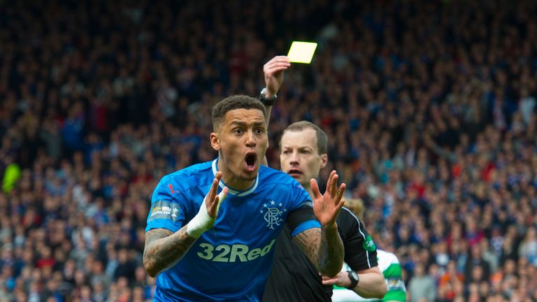 Rangers' James Tavernier says Celtic should not have been awarded a penalty 
