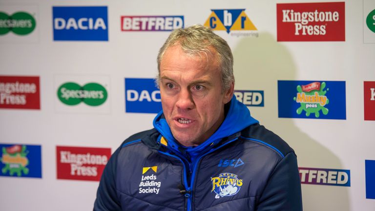 Leeds coach Brian McDermott