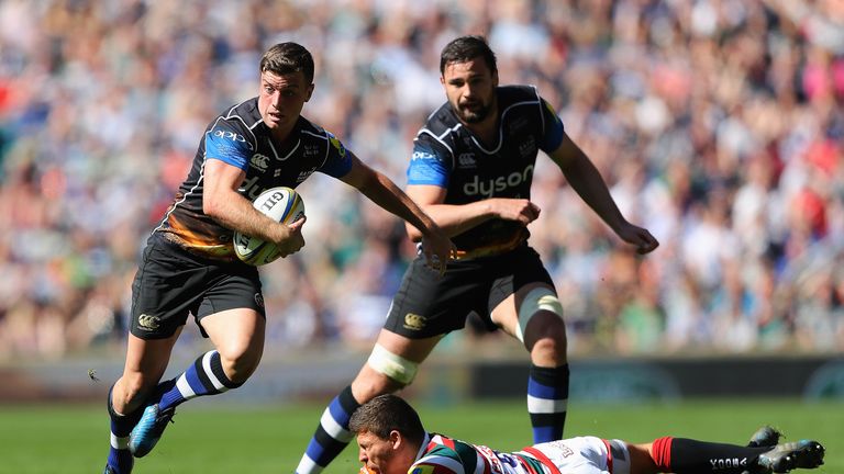 George Ford in action against Leicester