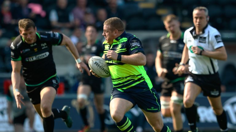 Sean Cronin enjoyed the sunshine as Leinster delivered at the Liberty Stadium